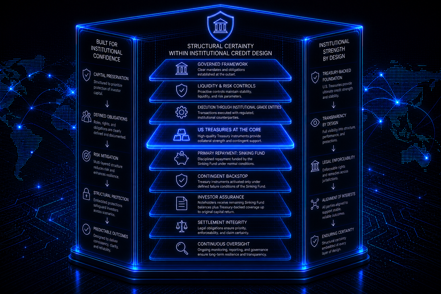 Structured credit design